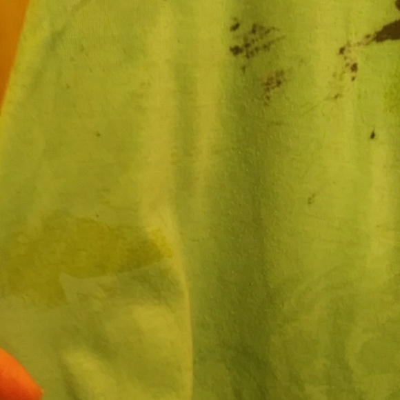 Beautiful sea green flowered top - Picture 4 of 5